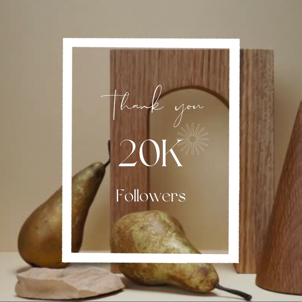 Thank you for 20k followers!!
